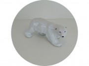 Статуэтка старинная, фигура "Белый медведь" Фарфор ЛФЗ? №11908