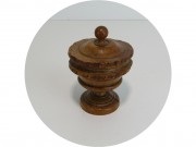 Шкатулка старинная, банка Карельская береза №13127