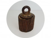 Шкатулка старинная, банка, чайница Карельская береза №13129