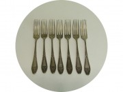 Набор столовых вилок Фраже "Br. Henneberg" Варшава 19 век №13510
