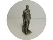 Статуэтка "Горький" Силумин Мурзин 1975 год №13578