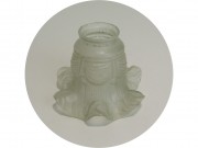 Плафон старинный для лампы, бра, люстры Стекло №13633