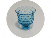 Лампадка старинная, вставка, стакан в лампаду Стекло №13684