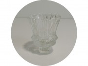 Лампадка старинная, вставка, стакан в лампаду Стекло №13686