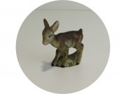 Статуэтка старинная "Олененок" Керамика СССР №13709