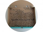 Подвески стеклянные, висюльки, деталь от люстры 49 шт №13782