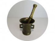 Ступка с ушами, ступа старинная 19 век Большая №13894