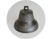 Колокольчик старинный, колокол поддужный "Макар Трошин 1873 год Пурех" №13904